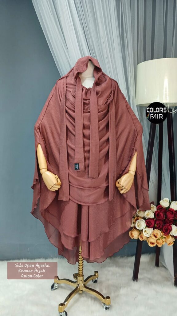 Side Open Ayesha Khimar Hijab